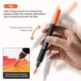 thumbnail image 2 of SUNEE 18 Colors Acrylic Paint Markers, Dual Tip with Bullet and Brush Tip Paint Pens with Automatic Ink Control System, Coloring Markers for Rock, Wood, Canvas, Glass DIY Crafts Art Supplies Kit, 2 of 7