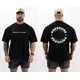 thumbnail image 2 of Camiseta 100% de algodón para hombre, prenda de vestir, de gran tamaño, de alta calidad, con estampado de Chris Bumstead xuanjing unisex, 2 of 2