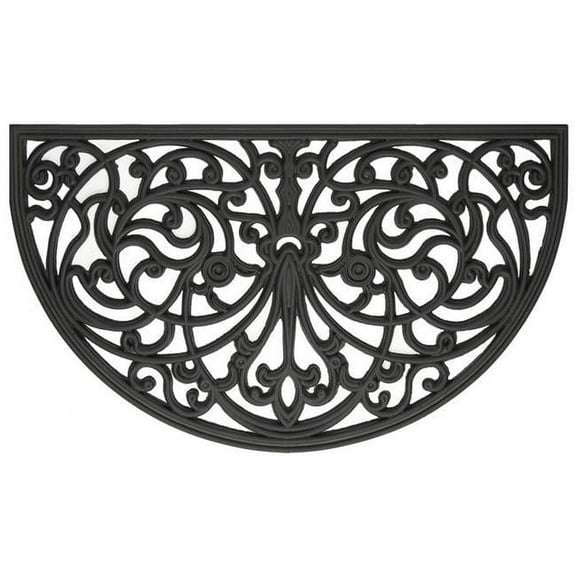 Wrought Iron Rubber Mat Ironworks - 18 x 30
