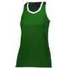 Augusta 2XL Ladies Crosse Jersey Dark Green/White 1678