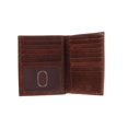 thumbnail image 2 of CTM®  Oil Pull Up Leather Hipster Bifold Wallet (Men's), 2 of 2