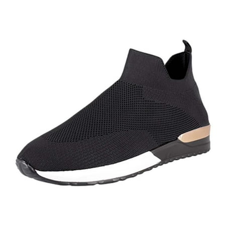 

Women s Walking Shoes Sock Sneakers Mesh Anti-Slip Girls Shoes
