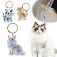 thumbnail image 2 of NEW Kitten-Shaped Pet Hair Storage Pendant Portable Kitten Hair Collector For Bag Pet Collector Hair Memorial Car Memorial, 2 of 6