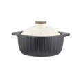 thumbnail image 1 of Home Cooking Pot Ceramic High Temperature Resistant Soup Casserole 1.8L/2.5L Porridge Stew Pot with Lid, 1 of 2