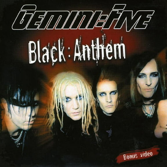 Gemini Five - Black Anthem - Rock - CD
