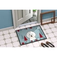 thumbnail image 4 of Winter Holiday Bichon Frise Door Mat, 4 of 4