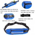 thumbnail image 3 of Dog Running Nylon Free Hand Pet Supplies Dog Collar Portable Jogging Lead Belt Adjustable Traction Strap Rope, 3 of 5