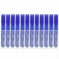 thumbnail image 1 of Marqueurs de Tableau Blanc Rechargeables Effaçables à Sec Ensemble de 12 Pcs Noir Bleu Rouge, 1 of 7