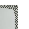 thumbnail image 2 of Ambesonne Modern Fitted Sheet, Geometric Maze, Twin XL Size, White and Army Green, 2 of 2