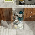 thumbnail image 3 of Pull Out Cabinet Organizer and Storage 17" W x 21" D, Slide Out Shelves for Kitchen Cabinets, 3 of 13