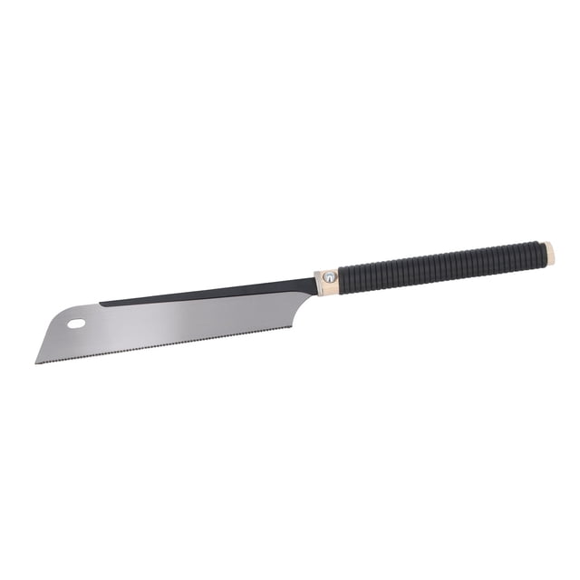 Pull Saw, Dovetail Saw Anti Slip Flexible Rattan Wrapped Wood Handle for Woodworking
