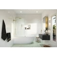 thumbnail image 2 of Glass Warehouse Gold 34" x 58", 3/8" Thick Clear Frameless Shower Door, 2 of 7