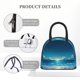 thumbnail image 4 of Disketp Night Sky Beach Scene Bolsa Térmica para Almuerzo, Lonchera con Abertura Amplia y Gran Capacidad, Organizador Reutilizable para Mujeres, Hombres y Adultos, 4 of 6