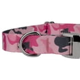 thumbnail image 7 of Country Brook Petz® Premium Pink and Grey Camo Dog Collar and Leash, Small, 7 of 7