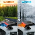 thumbnail image 4 of Portable 12V Car Heater & Defroster: 2-in-1 Fast Heating/Cooling Fan, Windscreen Defogger for Vehicle Climate Control - ABS, 4 of 8