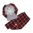 thumbnail image 4 of Odeerbi Christmas Pajamas For Family Matching Outfits Child Printed Blouse Tops+Pants Xmas Set, 4 of 4