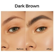 SACE LADY 24H Lock Eyebrow Gel, Waterproof Brow Gel Brown with Built-in Brush, Long-Lasting Natural Pigmented Eye Makeup for Women 0.2Fl Oz