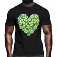 thumbnail image 2 of Camisetas informales de manga corta con trébol del Día de San Patricio para hombre, camisetas gráficas, 2 of 8