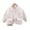 White, variant on LYMAYTER Kids Unisex Cotton Jacket Boys Girls Fall Winter Long Sleeve Outerwear Baby Solid Color Coat for 1-4 Years