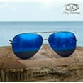 thumbnail image 7 of Flying Fisherman Crew Polarized Sunglasses - Silver/Smoke Blue Mirror, 7 of 7