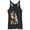 Black Heather, variant on Women's Aladdin Whole New World  Racerback Tank Top Tahiti Blue X Small