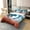 Dark Red Blue, variant on 100% Cotton Western Dragon Duvet Cover Full,Magical Animal Comforter Cover,Red Blue Lightning Bedding Set,War Galaxy Bed Set（No Comforter）