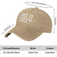 thumbnail image 5 of Fits Fk I'm Tired Cap for Men Baseball Hats Trendy Hat, 5 of 7