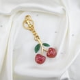 thumbnail image 2 of Dijes de Cereza para Bolsos, Dijes para Bolsos, Llaveros de Cereza, Accesorios, Regalos para Mujeres, Dijes para Bolsos, 2 of 5
