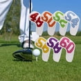 thumbnail image 3 of Cubiertas de cabeza de hierro de Golf perfecl 7 Unids Material PU para Hybrid las Irons Clubs Kids, 3 of 8