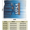 thumbnail image 3 of UTSA Roadrunners Ultra-Soft Micro Fleece Blanket Soft Comfortable Flannel Blanket Available for Bed Couch Living Room, 3 of 6