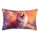 thumbnail image 1 of Balery Sunset Cloud Corgi Funda de Cojín Estampada, Regalos para Mujeres, Regalos de Amor para Ella, Regalos para Novia o Esposa, Funda de Almohada-14"x20", 1 of 6