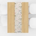 thumbnail image 3 of Remain Unique Floral Linen Table Runner 13x72 inch for Spring Summer Home Kitchen Table Decor, 3 of 5