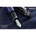 thumbnail image 4 of Pelikan Souveran M405 Black/Blue Fountain Pen Medium, 4 of 4