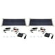 thumbnail image 1 of 2X 8W 12V Dual USB / CC Panel Solar Flexible Carga de Batería de Coche Eficiente Camping, 1 of 5