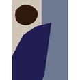 thumbnail image 3 of Artographie Studio 14x18 Black Modern Framed Museum Art Print Titled - Color Blocks 02 Blue, 3 of 5