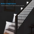 thumbnail image 4 of TFixol Motion-Activated Cabinet Light with 120° Detection, 0-5m Range, Magnetic Base, 3 Installation Options, Warm White LED, Battery-Powered (AAA Not Included), 4 of 7