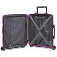 thumbnail image 5 of Dejuno Lumos New Generation Hardside 3-Piece Expandable Spinner Luggage Set, Cranberry, 5 of 5