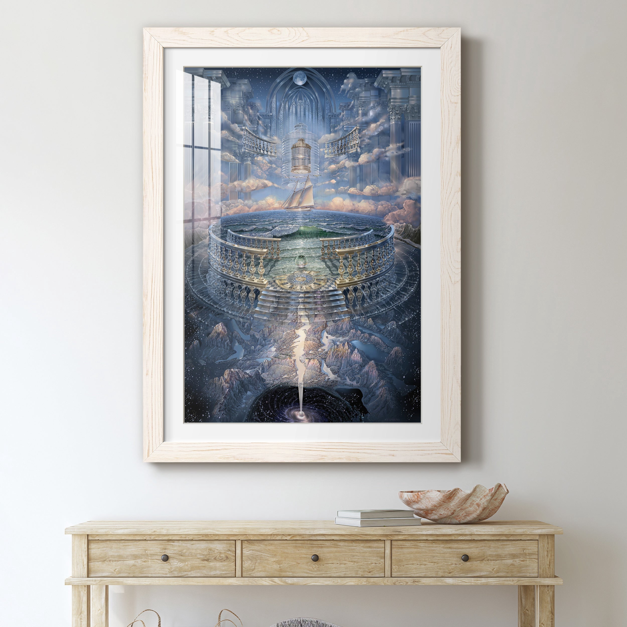 Solace II - Premium Framed Print - Distressed Barnwood Frame - Ready to Hang