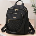 thumbnail image 2 of Stylago Womens Backpack Purses Trendy Zipper Compartments Crossbody Bags Water Proof Nylon Travel Shopping Bags for Ladies Black, 2 of 7