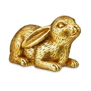 Easter Metallic Gold Resin Laying Bunny, 3 in, by Way To Celebrate