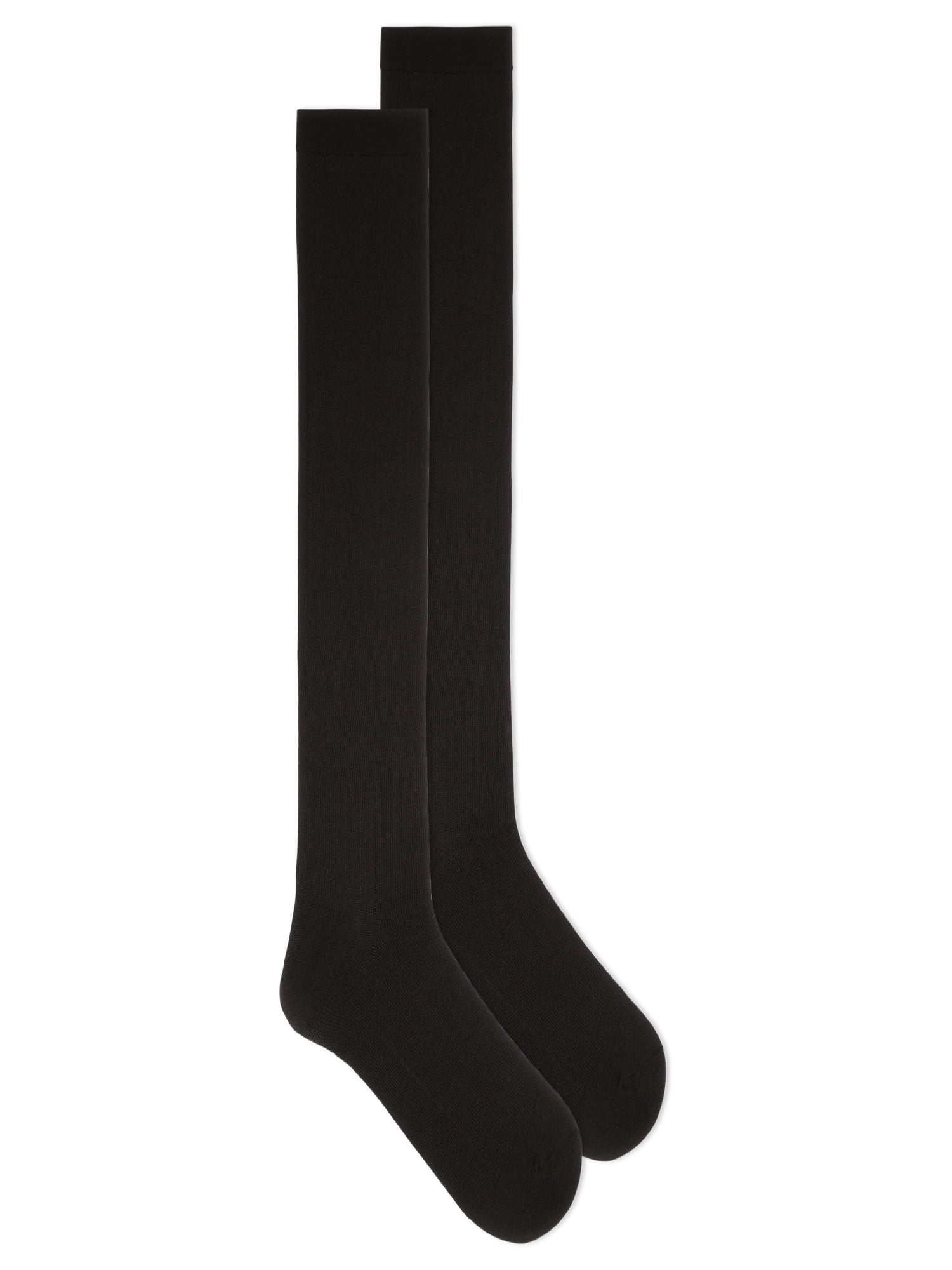 SMALL,MEDIUM,LARGE---Yoga stick-e socks 2 pairs per order flesh with blue trim 