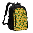 thumbnail image 1 of Balery Orange Lemon Mochila con carga USB para hombre y mujer - Mochila impermeable y antirrobo para portátil con puerto USB para viajes, trabajo, estudios y universidad, 1 of 7