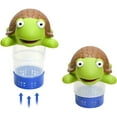 thumbnail image 3 of Premium Animal Floating Pool Chlorine Dispenser for Chemical Tablets Fits 3" Tabs Bromine Holder (Turtle), 3 of 7