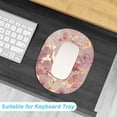 thumbnail image 3 of xianlin-Small Mouse Pad 6 x 8 Inch, Takes up Wrist and Mouse Space, Waterproof Compact Mini Mouse Mat for Laptop Computer Wireless Mouse Keyboard Home Office Travel,Gold Pink Marble, 3 of 4