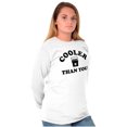thumbnail image 4 of Funny er Than You Pun Sarcastic Joke Plus Size Long Sleeve Graphic Tee Shirt Brisco Brands 2X, 4 of 5