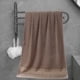 thumbnail image 5 of Toalla de Baño de Algodón Puro para Adultos | Algodón Súper Absorbente y Suave | Diseño de Lujo con Línea Dorada | Grande 70x140 cm | Rizo Doble Cara | Para Hogar, Hotel, Spa, Playa | Azul, Caqui, 5 of 6
