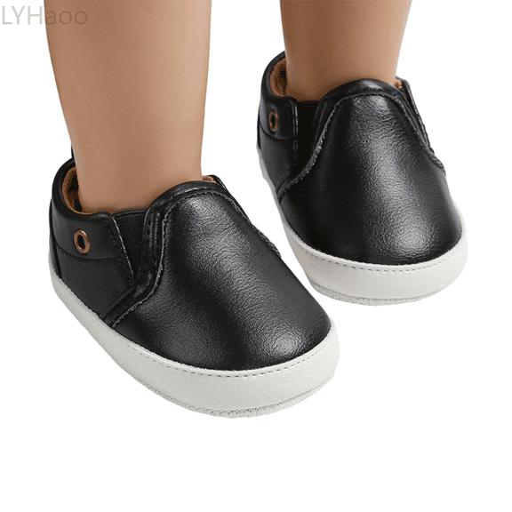 LYHaoo Autumn Baby Sneakers Soft Sole First Infant Shoes Breathable Non Slip Toddler Footwear For Boys Girls Sizes 11 Toddler Black(0-6 Months)