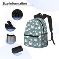 thumbnail image 3 of Disketp Funny Chicken Mochila Ligera Clásica con Múltiples Bolsillos, Mochila Casual para Hombre y Mujer, Ideal para Escuela, Trabajo y Viajes, 3 of 6