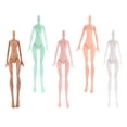 thumbnail image 3 of 5 piezas 12 articulaciones Nude Girl Doll Cuerpo femenino sin cabeza 5 colores, 3 of 5