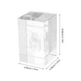 thumbnail image 2 of KAKOWELY Corazón Humano Decorativo En Cristal Con Grabado Interno Para Hogar Y Oficina, 2 of 6